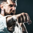 Successful businessmen who practice martial arts