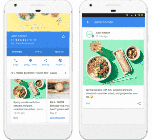 Google posts pictures